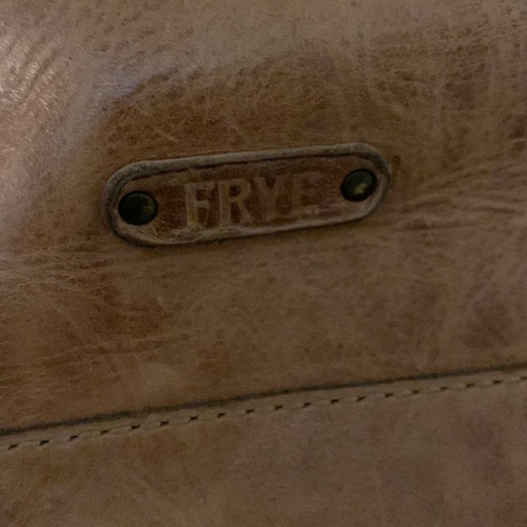 Frye Melissa distressed large handbag tote Washed Leather - Picture 14 of 15